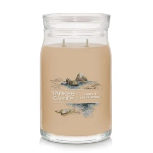 Signature Yankee Candle Grande Amber & Sandalwood