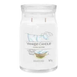 Signature Yankee Candle Grande Clean Cotton