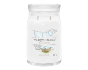Signature Yankee Candle Grande Clean Cotton