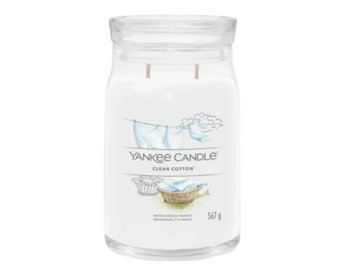 Signature Yankee Candle Grande Clean Cotton