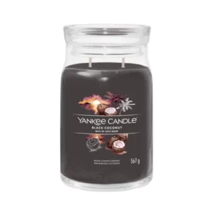 Signature Yankee Candle Grande Black Coconut