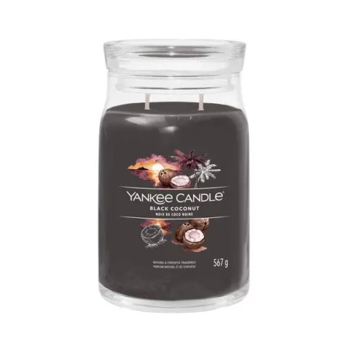 Signature Yankee Candle Grande Black Coconut