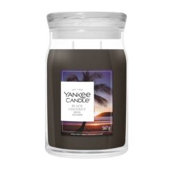 Signature Yankee Candle Grande Black Coconut