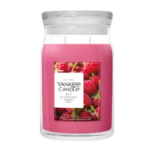 Signature Yankee Candle Grande Red Raspberry