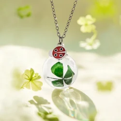 Collana della fortuna “Quadrifoglio”