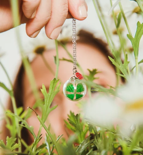 Collana della fortuna “Quadrifoglio” - immagine 2