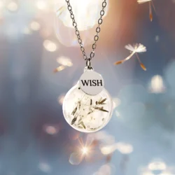 Collana dei desideri Make your wish “Soffione”
