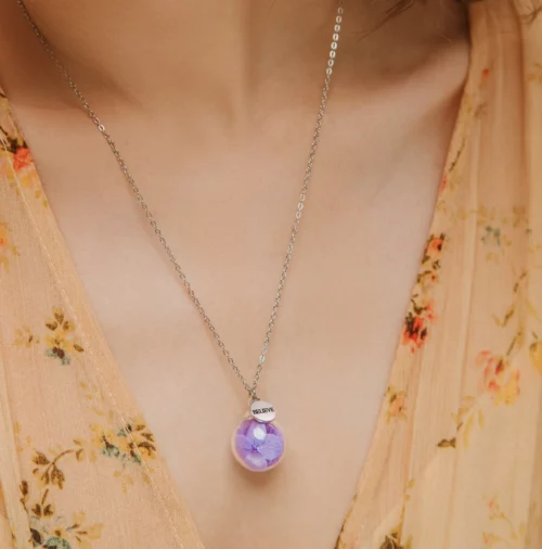 Collana della forza spirituale “Ortensia” - immagine 2