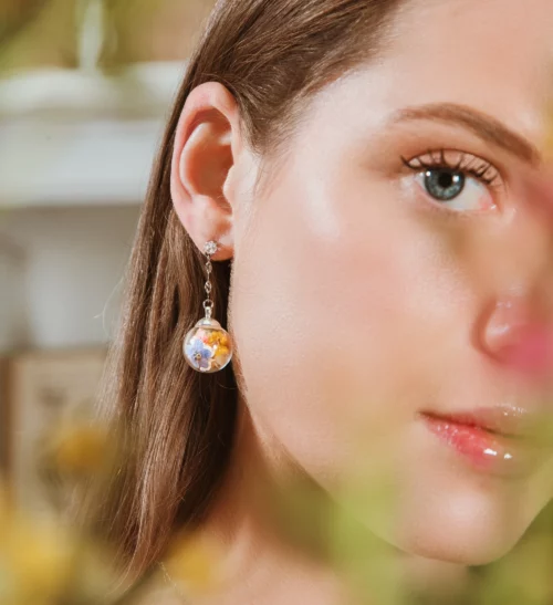 Orecchini della magia “Fiori di campo” - immagine 2
