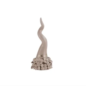 Melaverde Corno 24cm Ortensia Tortora