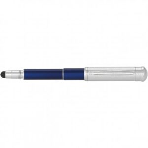 Bagutta- Penna Tris- Soft Touch-usb 16gb-sfera- Tappo Cromato Corpo Blu