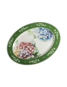 Brandani Vassoio Linea Flora New Bone China