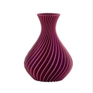 Melaverde Vaso Spirale Viola fuxia 20CM – 26CM