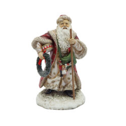 TRENINO NATALE BOULE DE NEIGE CARILLON IN POLIRESINA E VETRO