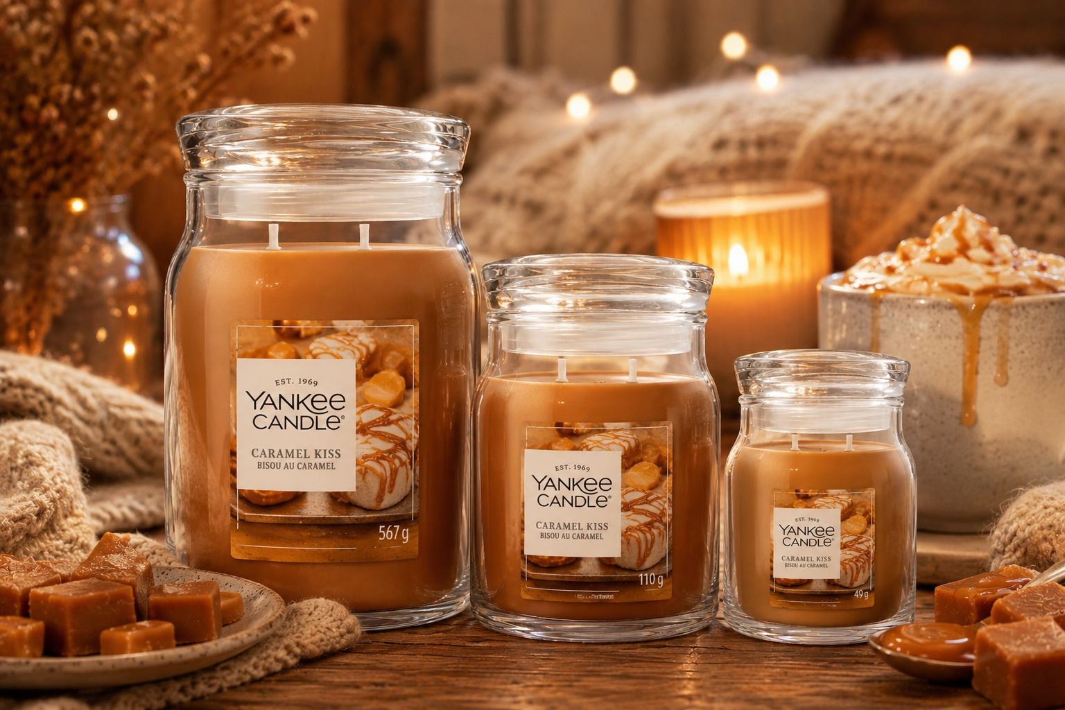 Yankee Candle – Set Caramel kiss